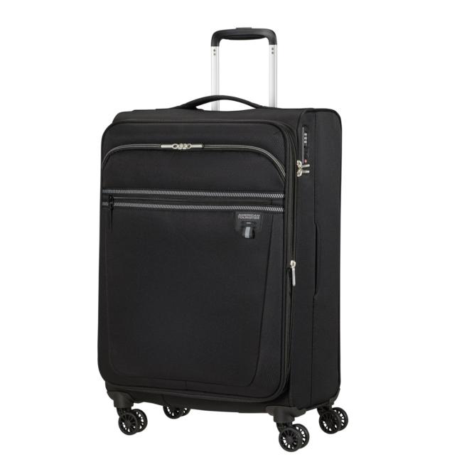 American Tourister Trolley Medio Aerospin Spinner Exp. 69 cm Black - 2