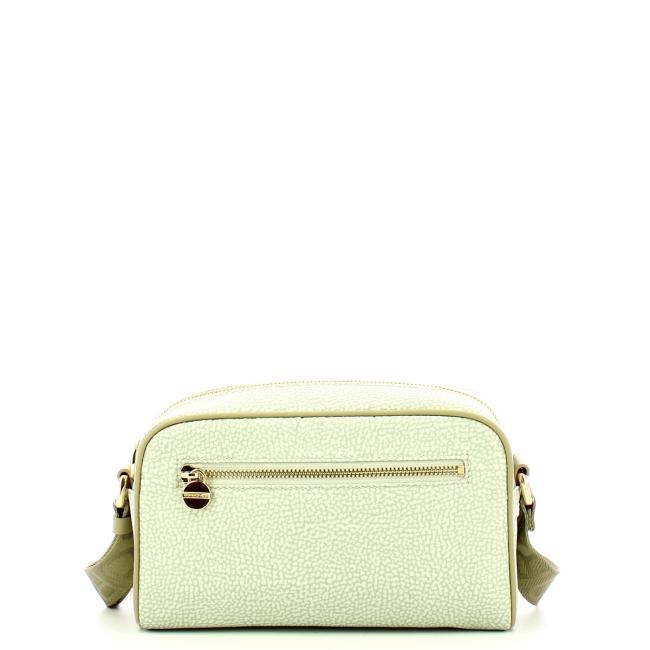 Borbonese Small Kaki Recycled Nylon Camer Bag - 1