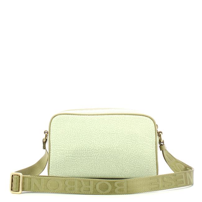 Borbonese Small Kaki Recycled Nylon Camer Bag - 3