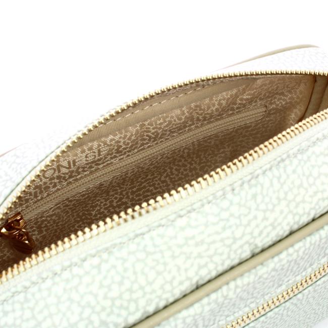Borbonese Small Kaki Recycled Nylon Camer Bag - 4