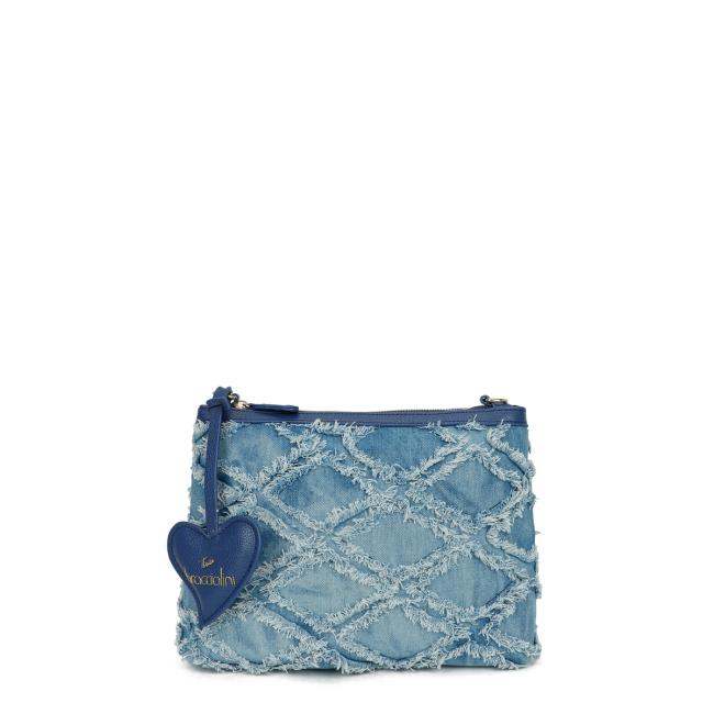 Braccialini Pochette Jinny Jeans Blu - 1 Braccialini Pochette Jinny Jeans Blu - 1