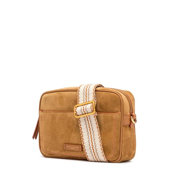 Gianni Chiarini Camera Bag Nina Peanut Butter - 3