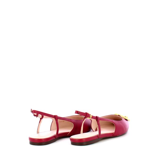Coccinelle Ballerine C-Me Smooth Slingback Sangria - 3