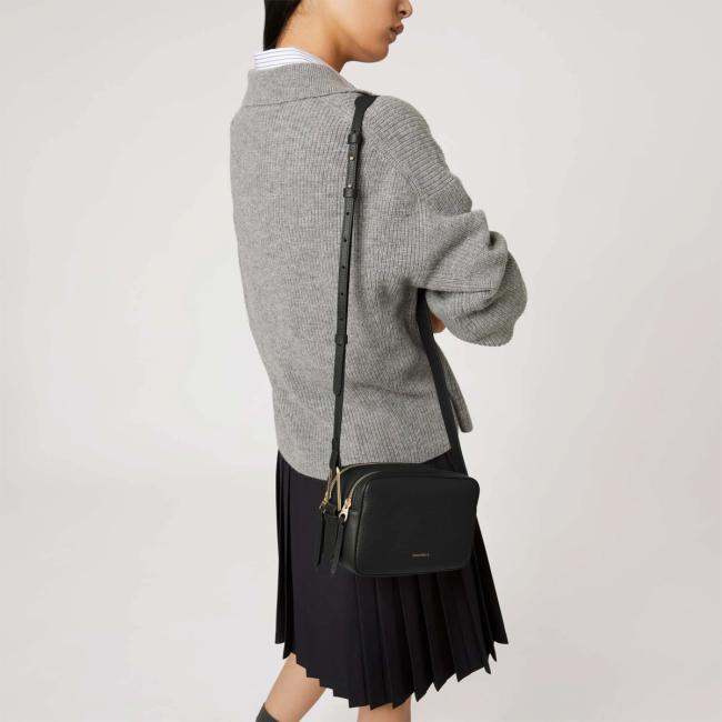 Coccinelle Tracollina Malory Small Noir - 2 Coccinelle Tracollina Malory Small Noir - 2