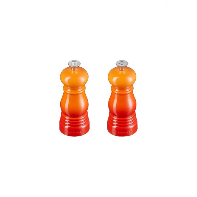 Le Creuset Set 2 Mini Macinini Sale e Pepe Arancio - 2