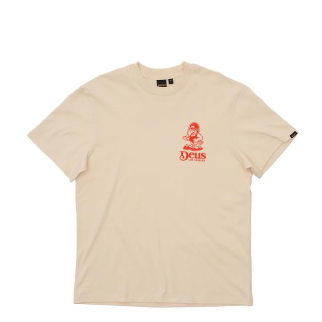 Deus Ex Machina T-Shirt Raptor Dirty White - 1