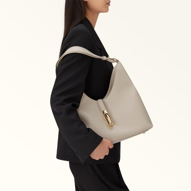 Furla Borsa a spalla Goccia M Vaniglia - 2