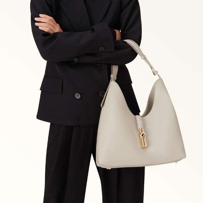 Furla Borsa a spalla Goccia M Vaniglia - 7