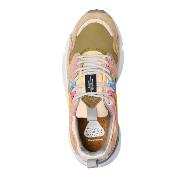 Flower Mountain Sneakers Donna Yamano 3 Dark Rose Chestnut - 5
