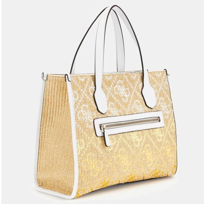 Guess Borsa a mano Silvana 4G Cornsilk Logo - 2