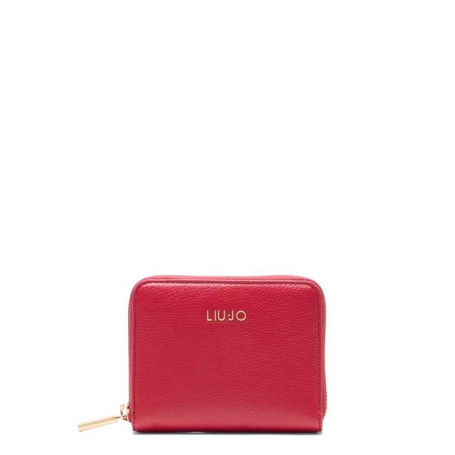 Liu Jo Portafoglio zip around piccolo Rosso Pompeiano - 1