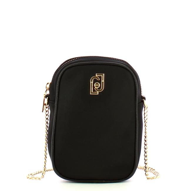 Liu Jo Tracollina Porta Smartphone in Nylon Black - 1 Liu Jo Tracollina Porta Smartphone in Nylon Black - 1