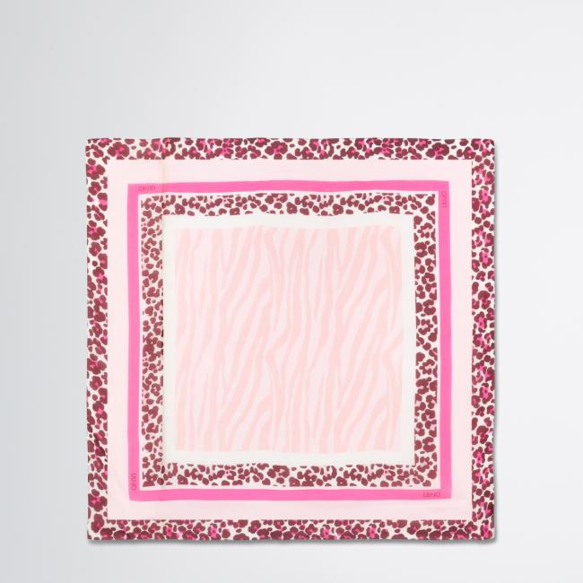 Liu Jo Foulard animalier Pink Berry - 3
