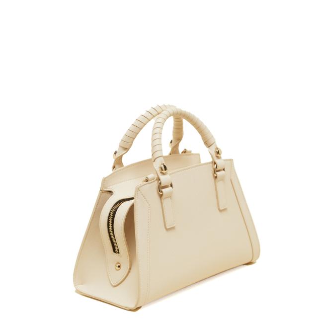 Manila Grace Borsa a mano Mirama Small Latte - 3