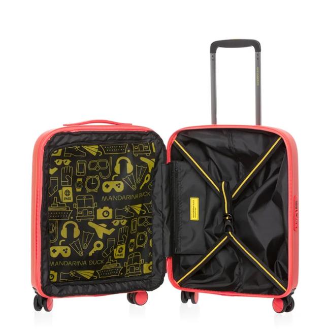 Mandarina Duck Bagaglio a mano 55 cm LOGODUCK + Exp. Cayenne - 4