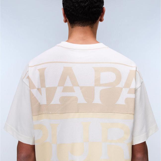 Napapijri T-Shirt Anghiari Ultimate White Whisper - 3 Napapijri T-Shirt Anghiari Ultimate White Whisper - 3