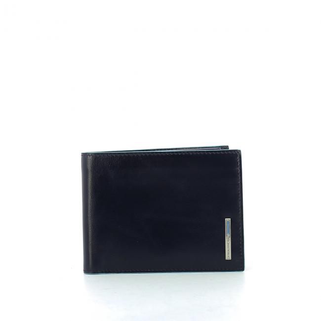 Wallet with coin pouch Blue Square-BLU/2-UN Wallet with coin pouch Blue Square-BLU/2-UN