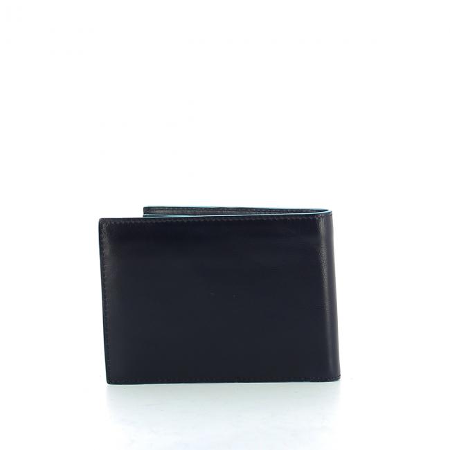 Wallet with coin pouch Blue Square-BLU/2-UN Wallet with coin pouch Blue Square-BLU/2-UN