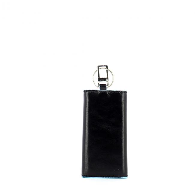 Piquadro Astuccio Portachiavi con 6 ganci Blue Square - 2 Piquadro Astuccio Portachiavi con 6 ganci Blue Square - 2