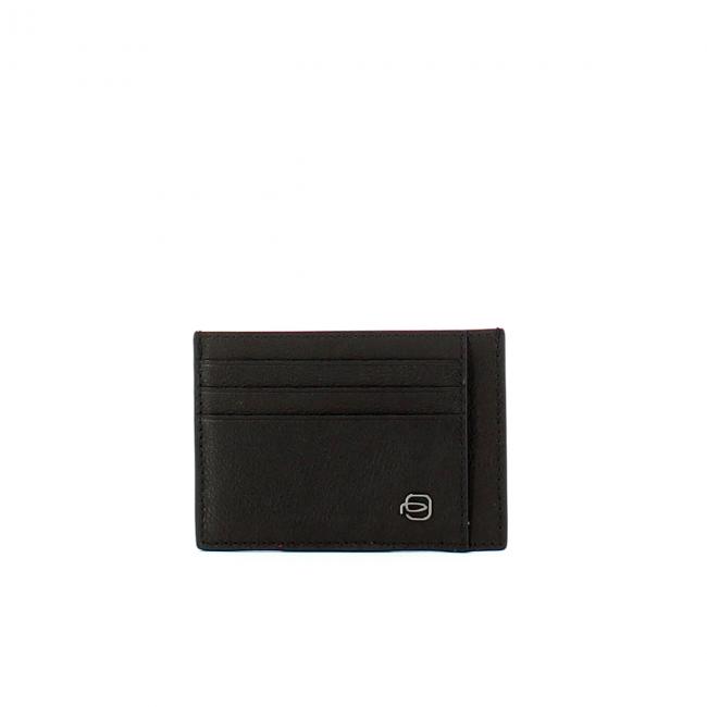 Piquadro Bustina Porta Carte di Credito Black Square - 1 Piquadro Bustina Porta Carte di Credito Black Square - 1