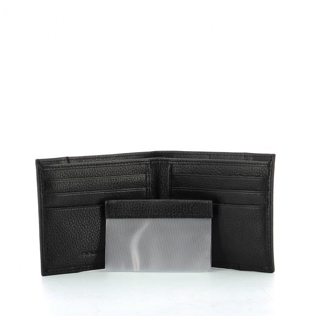 Wallet with removable ID holder P15 Plus-NERO-UN Wallet with removable ID holder P15 Plus-NERO-UN