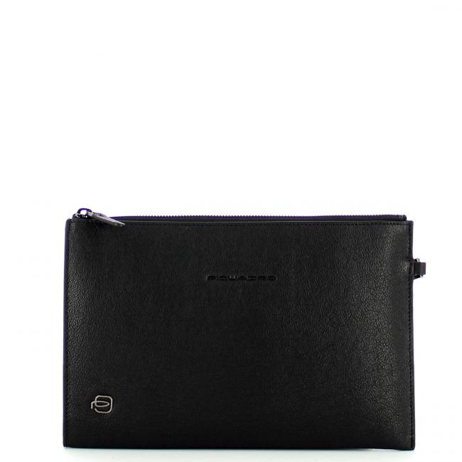 Piquadro Pochette sottile Balck Square - 1