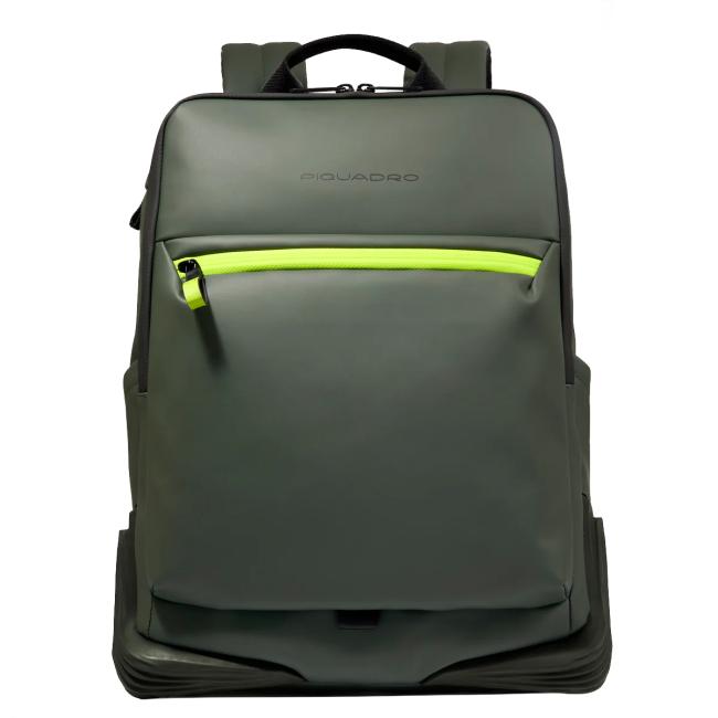 Piquadro Zaino Porta PC Corner 2.0 15.6" Verde - 1 Piquadro Zaino Porta PC Corner 2.0 15.6" Verde - 1