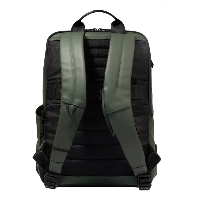 Piquadro Zaino Porta PC Corner 2.0 15.6" Verde - 3 Piquadro Zaino Porta PC Corner 2.0 15.6" Verde - 3