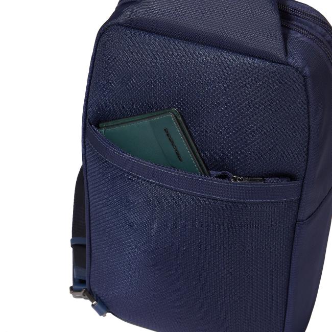 Piquadro Monospalla Nevet Blu - 5