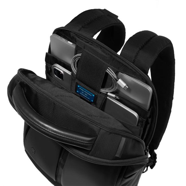 Piquadro Zaino Orion Porta PC 14&quot; Nero - 5
