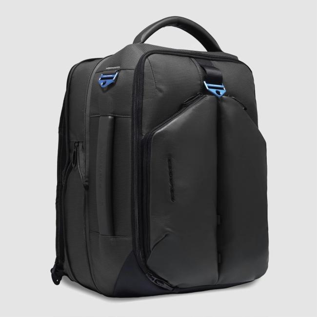 Piquadro Zaino PQ-Eath Porta PC 17&quot; Exp. Nero - 4