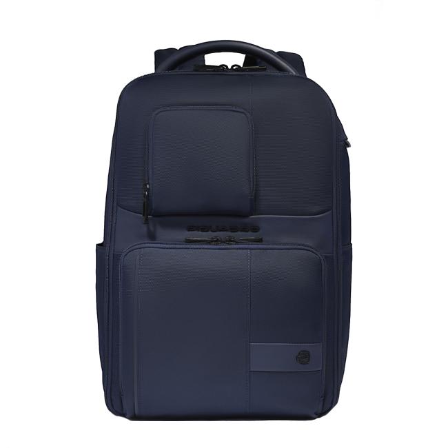Piquadro Zaino da viaggio Porta PC 14&quot; Blu - 1