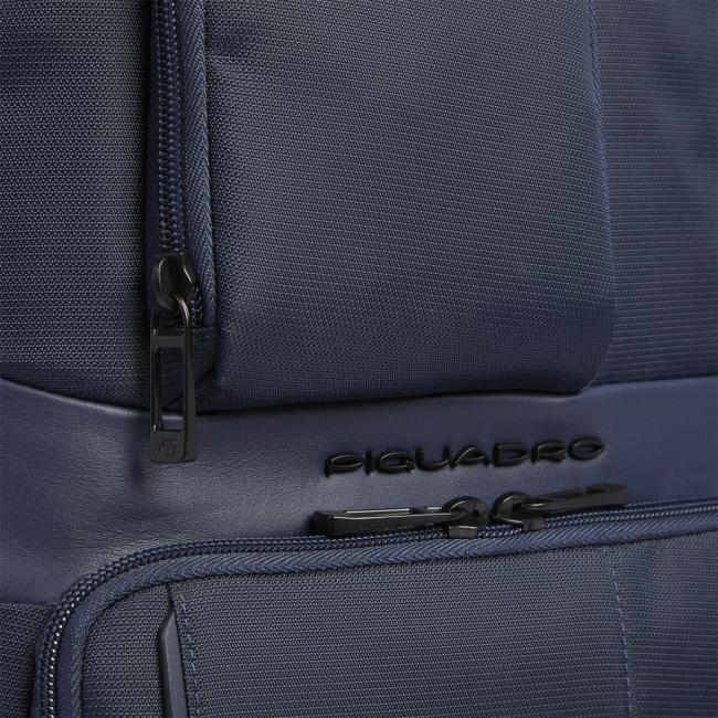 Piquadro Zaino da viaggio Porta PC 14&quot; Blu - 4