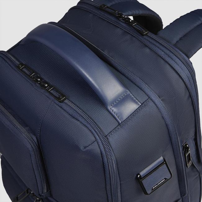 Piquadro Zaino da viaggio Porta PC 14&quot; Blu - 5