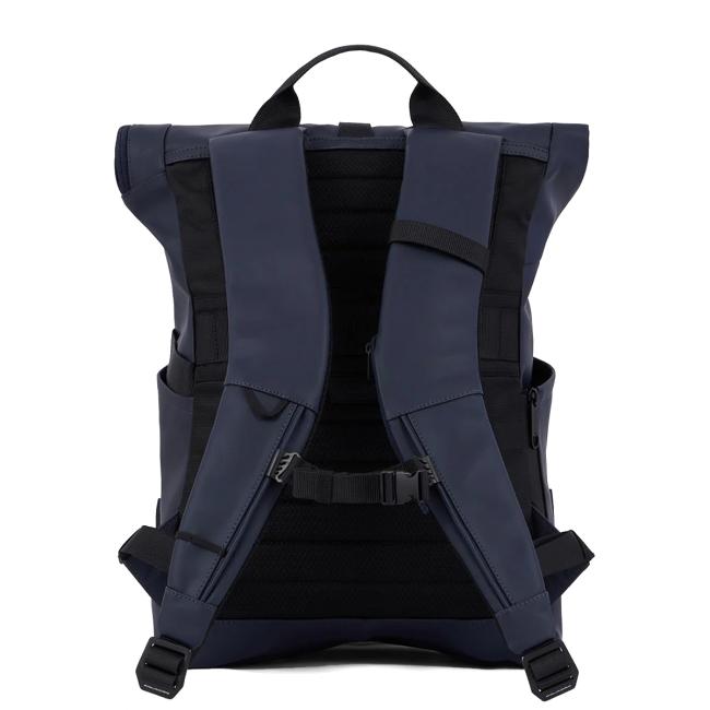 Piquadro Zaino Corner Roll-Top Porta PC 15.6&quot; Blu - 3
