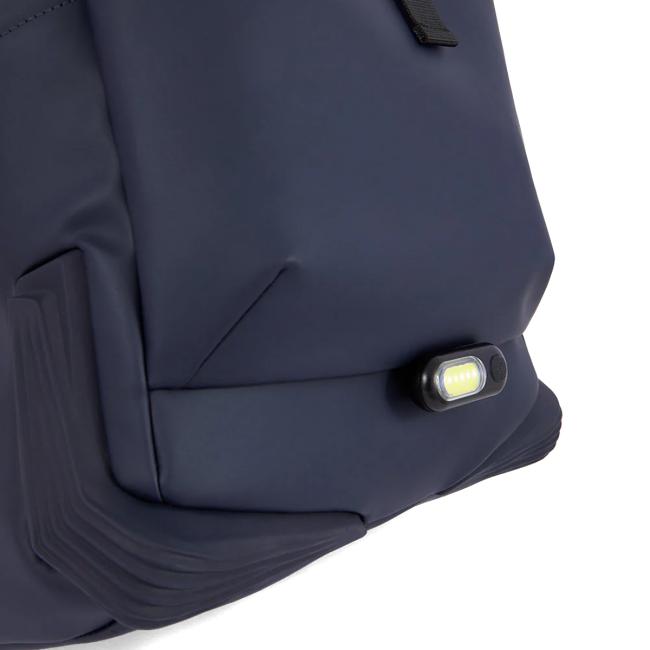 Piquadro Zaino Corner Roll-Top Porta PC 15.6&quot; Blu - 8
