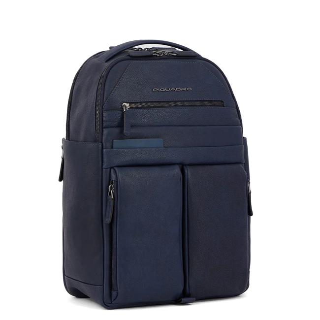 Piquadro Zaino Porta PC Paavo 15.6 Blu - 2 Piquadro Zaino Porta PC Paavo 15.6 Blu - 2