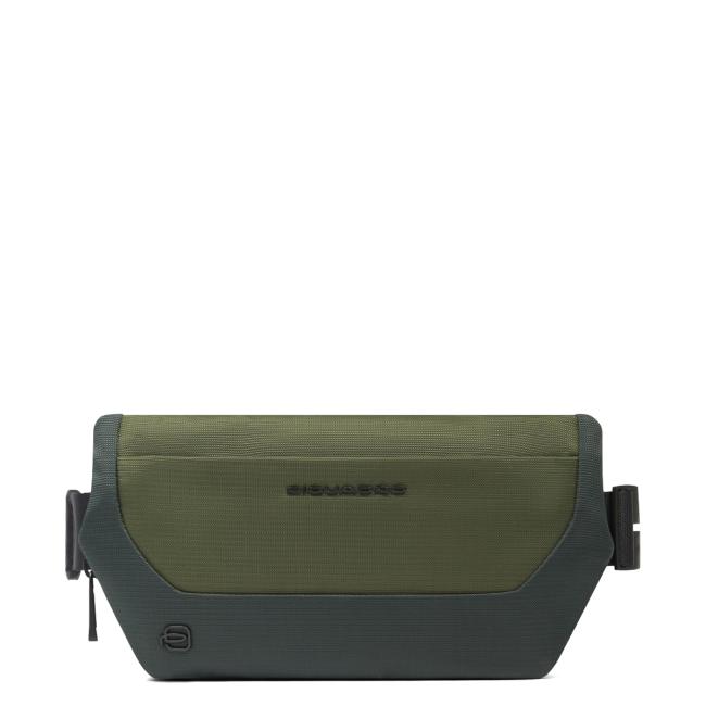 Piquadro Marsupio in tessuto riciclato S140 Verde - 1