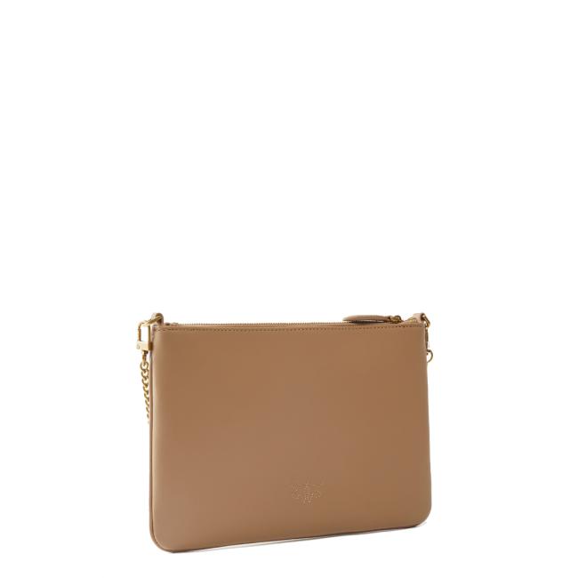 Pinko Pochette Flat Classic Biscotto Zenzero Antique Gold - 2