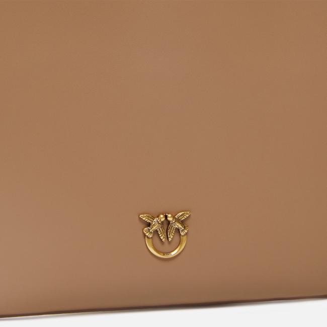 Pinko Pochette Flat Classic Biscotto Zenzero Antique Gold - 3