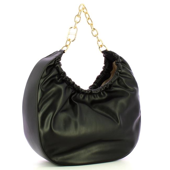 Twin Set Hobo bag Croissant Oval T Nero - 2