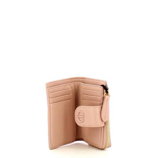 Twinset Portafoglio piccolo Oval T Rosa Parisienne - 3