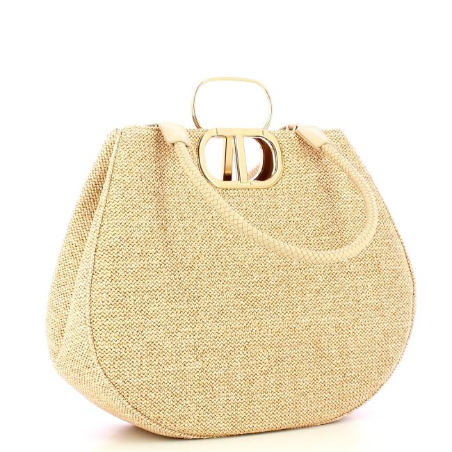 Twinset Tote Grande Lila Paglia - 2