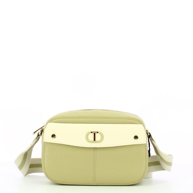 Twinset Camera Bag I'm Not A Lady Bic. Khaki Green Madreperla - 1