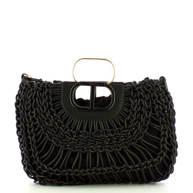 Twin Set Borsa a mano Lila Nero - 1