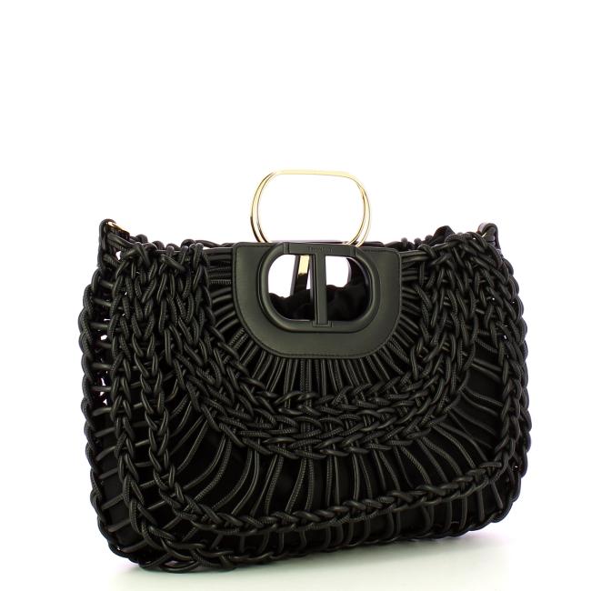 Twin Set Borsa a mano Lila Nero - 2