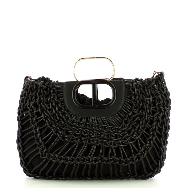 Twin Set Borsa a mano Lila Nero - 3