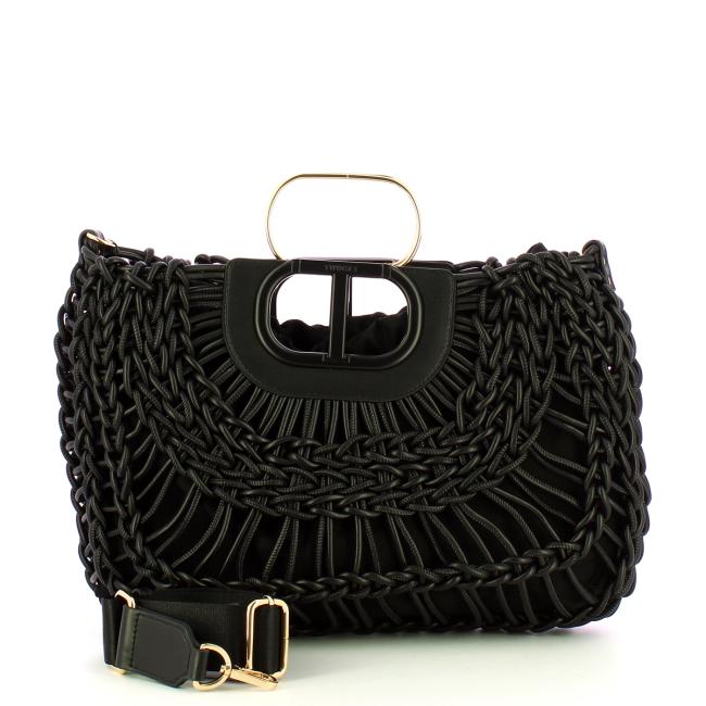 Twin Set Borsa a mano Lila Nero - 4