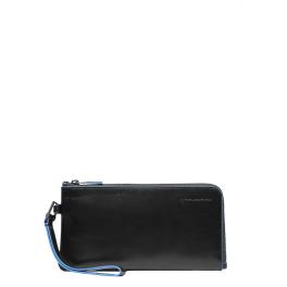 Piquadro Pochette da polso Blue Square Nero 