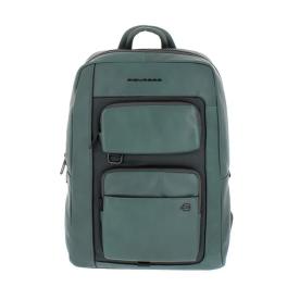 Piquadro Zaino Liko Porta PC 14" Verde - 1